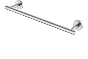 KES Porta Asciugamani Bagno 40CM Portaasciugamano da Bagno Portasciugamani da Parete Acciaio Inossidabile SUS304 Spazzolata, A2000S40DG-2