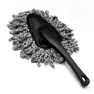 Autopearl Car Cleaning Microfiber Brush (Black)