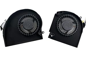 Rangale CPU + GPU Lüfter für Dell Alienware 17 R4 R5 Serie Laptop P31E ALW17C 0K2PKV 04RFW1 MG75090V1-C060-S9A MG75090V1-C070-S9A