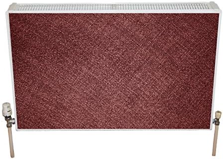 Radwraps Woven Cloth Decorative Wallpaper - Maroon