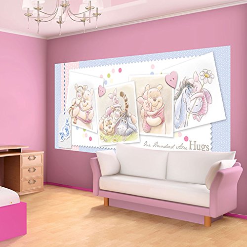 Vlies Fototapeten Fototapete Tapete Panel Wandbild DISNEY WINNIE POOH 1491 VEP