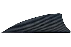 SHARROW 50pcs Archery Arrow Fletches 2 inch Turkey Feather Fletching Left Wing for Wooden Carbon Arrows