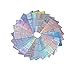 288Pcs Nail Vinyl Stencils Nail Art Decoration Sticker Set Nail DIY Decoration Tools Art Design Tips Decals, 24 Sheets