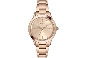 TIMEX Analog Watch for Women with Round Dial & Water Resistant Women's Wrist Watches