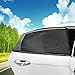 Produktbild 2 PCS Seite Auto Heckscheibe Bildschirmschutz bedeckt, Schwarz Mesh Auto Fenster Sonnenschutz für UV-Schutz Insektenschutz-Fenster Sonne Schatten Mosquito Cover