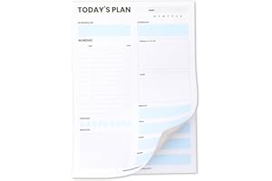 To Do List Pad - Organise Your Day With Ease. 100 Day Planner by Ruby Ashley