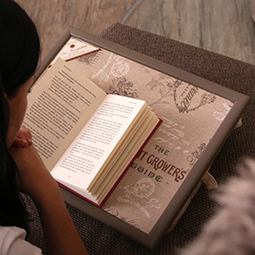 Andrew´s Knietablett Laptray mit Kissen Tablett Bunt Türkis - 6