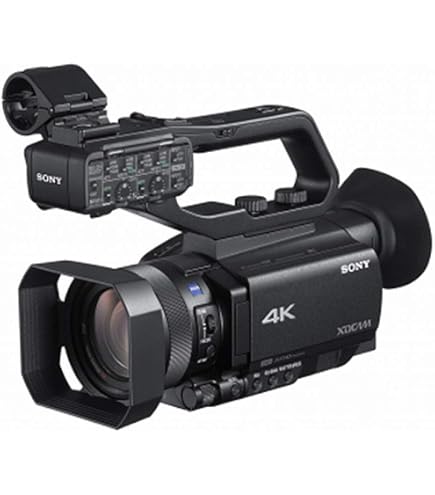 Sony PXW-Z150 4K Camcorder, Black, 1080p Video Resolution, 12x