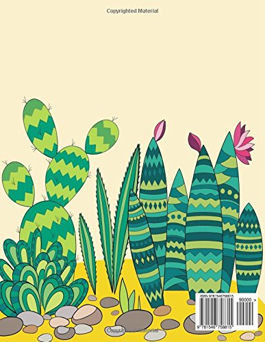 CACTUS : Coloring Book VoL.1: Design Coloring Book