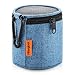Produktbild Hianjoo Bluetooth Lautsprecher Tasche für Anker SoundCore Mini/Betron KBS08 BPS60/ EasyAcc Mini Bluetooth Lautsprecher, Tragbare Drahtlose Bluetooth Lautsprecher Tasche Hülle mit Karabiner,Blau