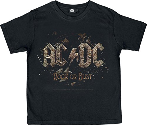 AC/DC Rock Or Bust Kids shirt black 92