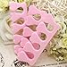 20pcs Nail Art Salon Soft Finger Toe Separator Pedicure Manicure Tool Pink