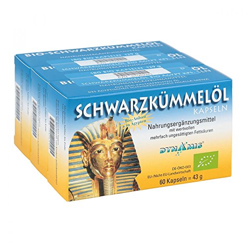 Preisvergleich Produktbild SCHWARZKÜMMEL BIO ägypt.Kapseln 180 St