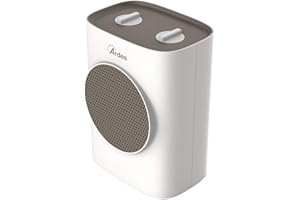 ARDES AR4P03 SOUND Termoventilador Cerámico PTC 1500W Termoventilador Cerámico con Panel de Mandos, Termoventilador Silencioso Cerámico Forma Compacta y Portátil con Cómoda Manija