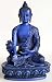 Produktbild BUDDHAFIGUREN/Billy Held Medizinbuddha Buddha Statue, Resin, Blau 20 cm