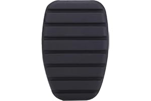 FECAMOS Pedale Del Freno Della Frizione Copertura Gomma Frizione Per Renault, Superficie Antiscivolo In Gomma Del Pedale Del Freno Della Frizione Per Clio/Scenic/Kangoo/Spazio/Modus