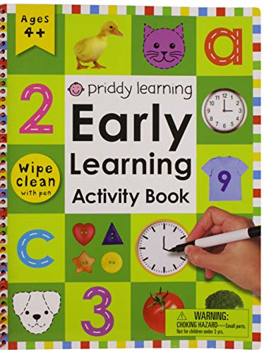 Wipe Clean: Early Learning Activity Book [With 2 Wipe-Clean Pens]