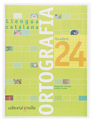 Quadern ortografia 24 llengua catalana