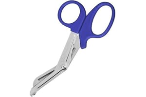 INSTRUMENTS GB INSGB®, robuste forbici di emergenza per primo soccorso, per infermieri, paramedici, operatori dell’ambulanza, L, Blue, 1