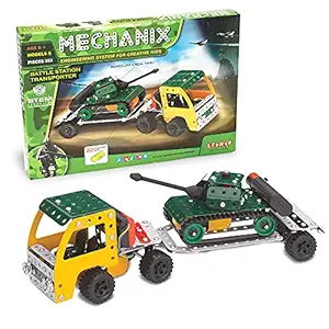 Mechanix Battle Station Transporter,Car Toys,STEM Toys, Building Blocks,for 6+ yrs Boys and Girls