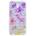 Produktbild Lenovo A1010 Silikon Hülle,Lonchee Bunte Muster Weich TPU Handy Hülle Durchsichtig Transparent Etui Cover Case Protective Shell Soft Schutzhülle Telefon Kasten für Lenovo Vibe B (A2016) A1010 – Farbige Blumen