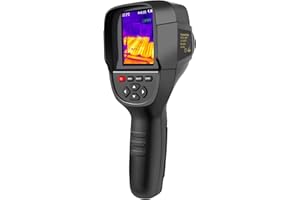 GOYOJO Caméra d'imagerie Thermique 256x192 avec Fusion Double Éclairage, Plage de Température de -4 à 1022°F, Thermographe Infrarouge Portable pour L'inspection Domiciliaire, le HVAC, la Plomberie