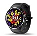 Produktbild LEMFO Smartwatch Android 5.1 3G Smartwatch WiFi Schrittzähler Bluetooth GPS (Black-LES1)