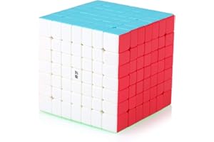MAOMAOYU Zauberwürfel 7x7 7x7x7 Speed Cube Stickerless Magic Cube Puzzle Magischer Würfel für Schneller und Präziser mit Lebendigen Farben