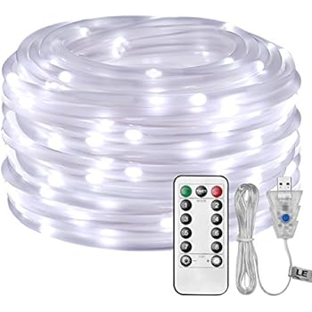Guirlande Lumineuse LED Flexible 20 Mètres - 8 Modes, étanche - Pour Décoration Intérieure Et Extérieure