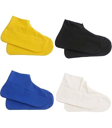 Couvre-Chaussures Imperméables En Silicone Hillylolly - Antidérapants, Réutilisables Pour Enfants Et Adultes (XL)