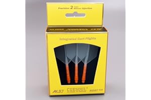 ‎CUESOUL CUESOUL ROST T19 Integrierter Dartschaft und Flights Big Wing Shape, 3er-Set