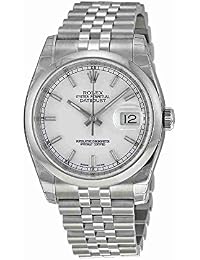 Rolex Datejust White Index Dial Jubilee Bracelet Mens Watch 116200WSJ