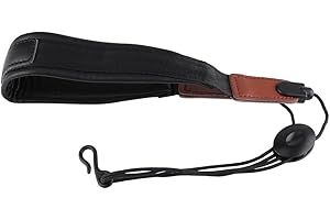 AATRAAY Clarinet Neck Sling for Kids Sax Strap 24×5×3 Universal Soft Pu Leather Neck Strap with Metal Hook Music Parts for Saxophone