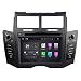 Produktbild 6.2 Zoll 2 Din Android 7.1 OS Autoradio für Toyota Yaris 2005 2006 2007 2008 2009 2011, kapazitiver Touchscreen mit Quad Core 1.6G Cortex A9 CPU 16G Flash und 2G DDR3 RAM GPS Navi Radio DVD Player 3G/WIFI Aux Input OBD2 USB/SD DVR