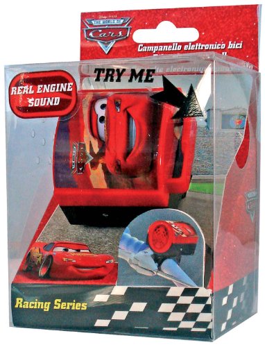 Disney Cars Jungen Fahrradklingel CARS, elektrisch Universal, rot, 35551 - 2