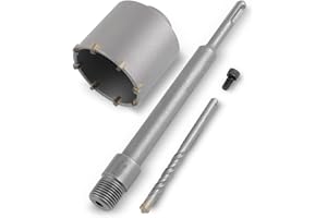 BINOTA Scie Cloche à Béton 68 mm avec Tige SDS Plus 220 mm Pour Ciment, Brique, Pierre, Mur, Béton Autonivelant