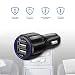 Produktbild ONEVER Qualcomm Quick Charge 3.0 Stand Dual USB QC3.0 Auto-Ladegert 3.1A f¨¹r Samsung Galaxy S6 HTC M9 Nexus 6 LG G4