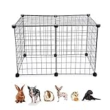 ◆ AMPLIO ESPACIO CERRADO: este hábitat interactivo y expandible para mascotas pequeñas proporciona un área cerrada para mascotas, asegurando que tengan suficiente espacio para jugar y hacer ejercicio.