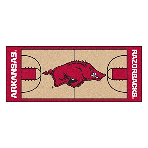 Preisvergleich Produktbild Fanmats 8259 University of Arkansas Basketball Court Runner