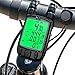 Produktbild Fahrradcomputer, Mture Fahrradcomputer Kabellos Fahrradtacho Drahtlos Wasserdicht Radcomputer Kabellos Tachometer LCD-Hintergrundbeleuchtung-Display für Radsport Realtime Speed Tracking - Schwarz