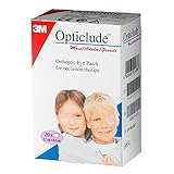 Opticlude 1539 Orthoptic Boy's and Girl's Junior Eye Patches Coloured - Maxi Size, Pack of 20