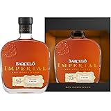 Ron Barceló Imperial – Bottiglia da 700 ml di Rum Ambrato, Invecchiato Naturalmente fino a 10 anni in Barrique di Rovere, Rum