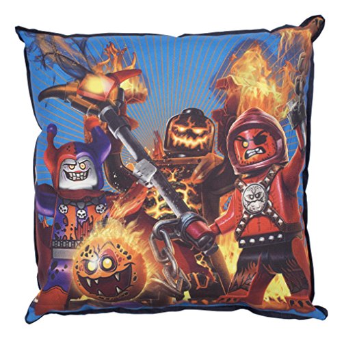 Lego Kissen Nexo Ritter Power, quadratisch, Polyester, mehrfarbig - 2