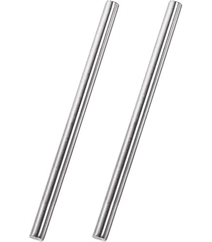 Uxcell HSS Round Steel Rods - 3.9mm Diameter, 100mm Length, 5pcs For DIY Lathe Tools - View #3