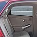 Car Window Shade (2 Pack) - IMPROVED VERSION: Unnoticeable from the Outside - Car Sun Shade Baby with UV Protection for Your Kids, Dog - Car Window Sun Cover Without Clings or Suction Cups - 100% Money Back Guarantee