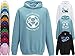Hat-Trick Designs Manchester City Football Baby/Kids/Childrens Hoodie Sweatshirt-12-13Yrs-Sky Blue-Future Star-Unisex Gift