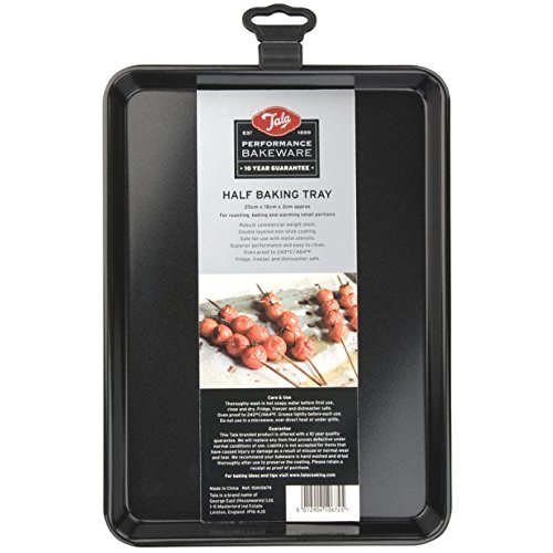 Tala Backblech Performance, stahl, schwarz, Half Sized