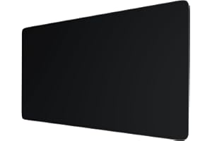TITANWOLF – Alfombrilla Gaming XXL para ratón 900x500 – Mouse Pad - Precisión y Velocidad - Parte Inferior de Goma para una sujeción Estable - Antideslizante, Resistente al Agua – Motivo Negro
