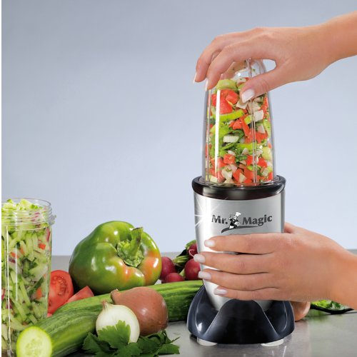 TV Unser Original 03323 Mr. Magic Nutrition Royal, Edelstahl, 18-teilig, 19.500 U/min - 7