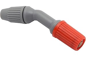 FUNNYTEK 1 juego de boquillas de pulverización, cono de herbicida duradero, piezas de repuesto para riego y limpieza (boquilla en forma de ventilador)